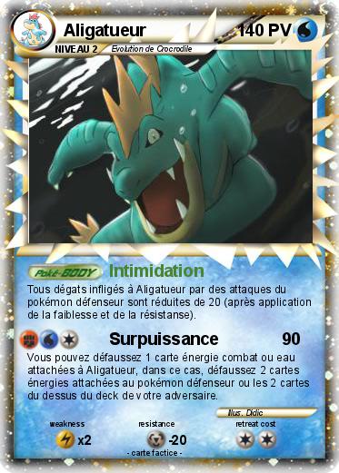 Pokemon Aligatueur