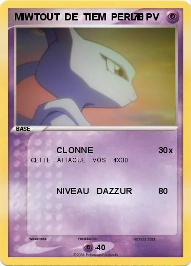 Pokemon MIWTOUT  DE  TIEM  PERLE