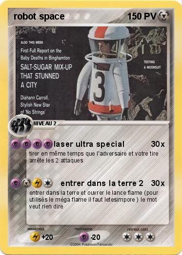 Pokemon robot space