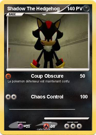 Pokemon Shadow The Hedgehog