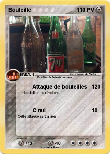 Pokemon Bouteille