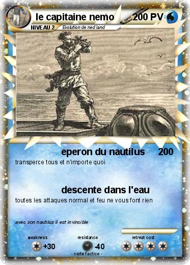 Pokemon le capitaine nemo