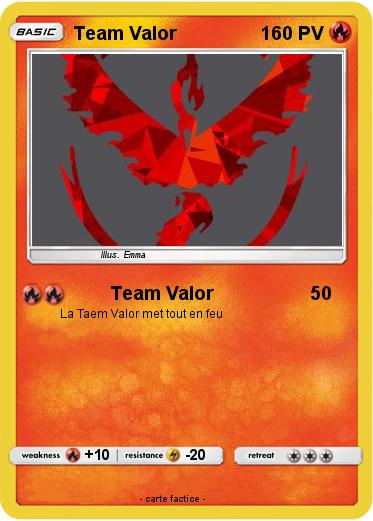Pokemon Team Valor