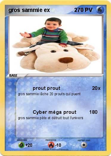 Pokemon gros sammie ex                2