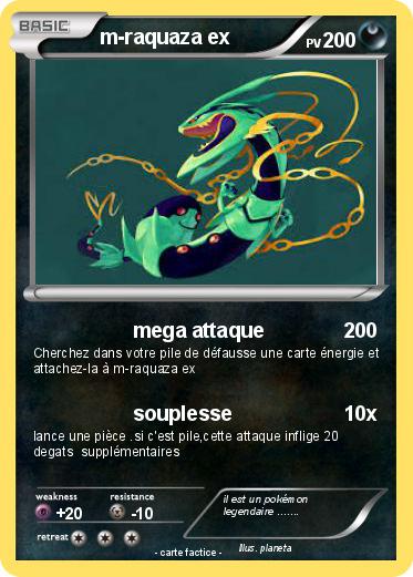Pokemon m-raquaza ex