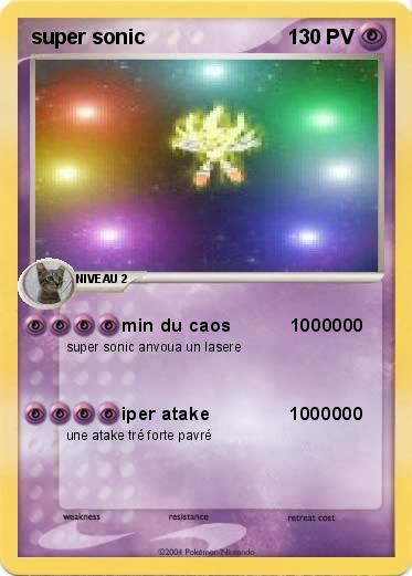 Pokemon super sonic