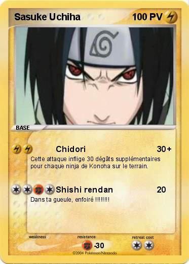 Pokemon Sasuke Uchiha