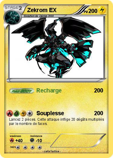 Pokemon Zekrom EX