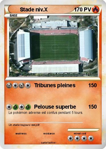 Pokemon Stade niv.X