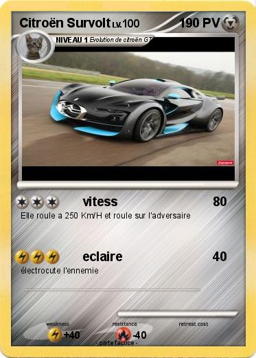 Pokemon Citroën Survolt