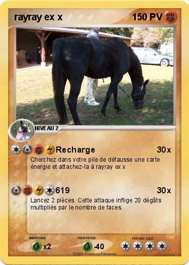 Pokemon rayray ex x