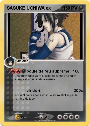 Pokemon SASUKE UCHIWA ex