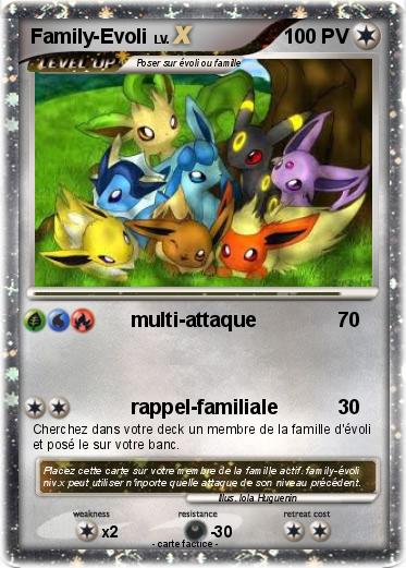 Pokemon Family-Evoli
