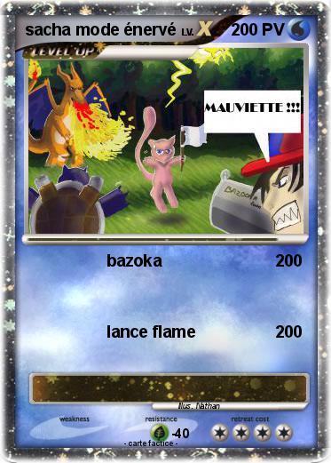 Pokemon sacha mode énervé