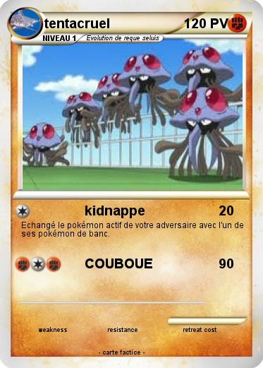 Pokemon tentacruel