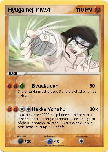 Pokemon Hyuga neji niv.51