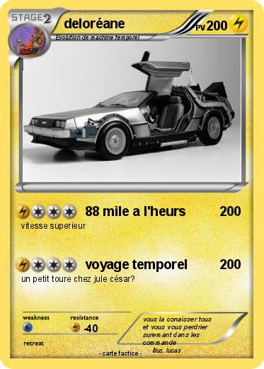 Pokemon deloréane