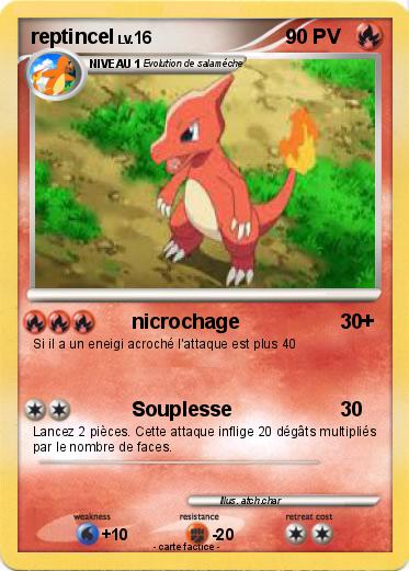 Pokemon reptincel