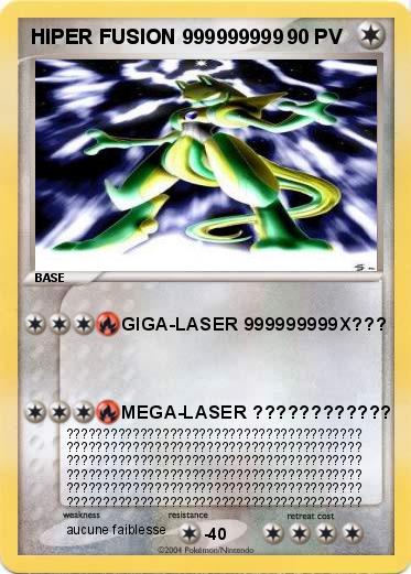 Pokemon HIPER FUSION 999999999    