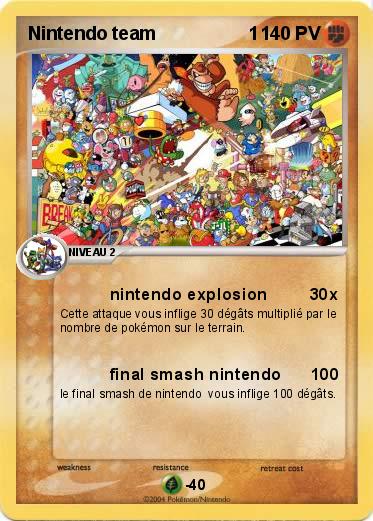 Pokemon Nintendo team                  1