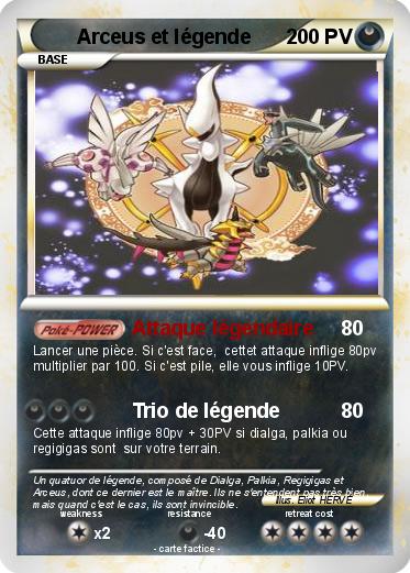 Pokemon Arceus et légende