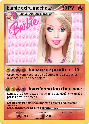 Pokemon barbie extra moche