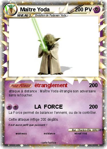 Pokemon Maître Yoda