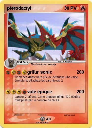 Pokemon pterodactyl