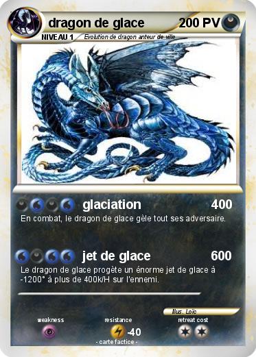 Pokemon dragon de glace