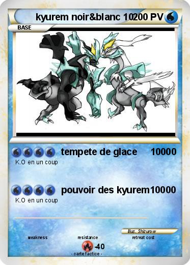 Pokemon kyurem noir&blanc 10