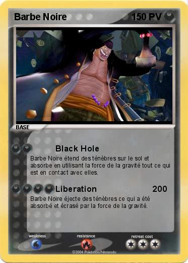 Pokemon Barbe Noire