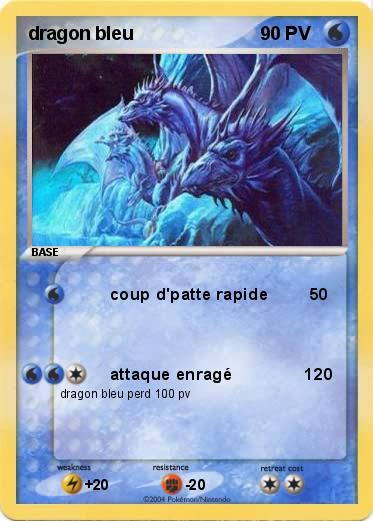 Pokemon dragon bleu
