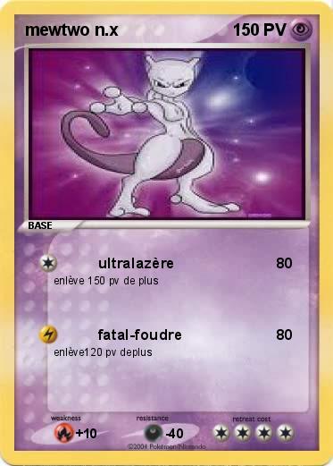 Pokemon mewtwo n.x