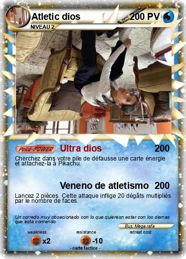 Pokemon Atletic dios