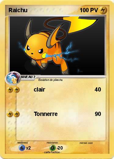 Pokemon Raichu