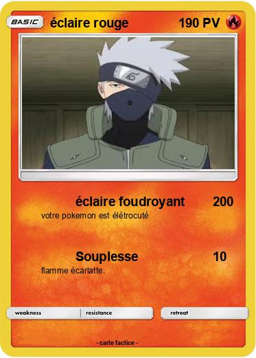Pokemon éclaire rouge