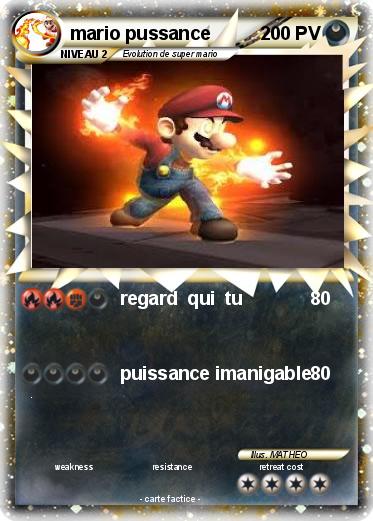 Pokemon mario pussance