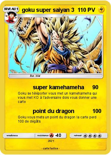 Pokemon goku super saiyan 3