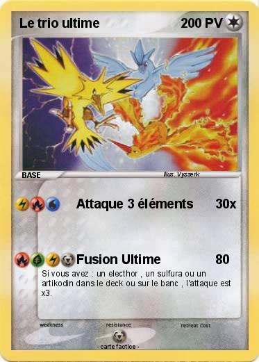 Pokemon Le trio ultime