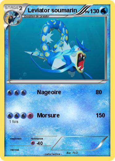 Pokemon Leviator soumarin