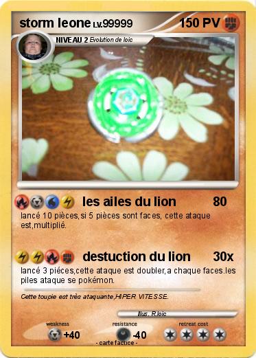 Pokemon storm leone