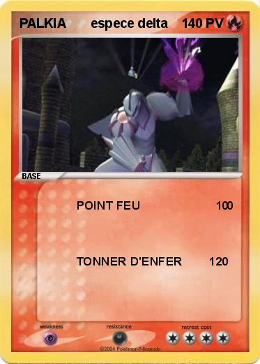 Pokemon PALKIA       espece delta