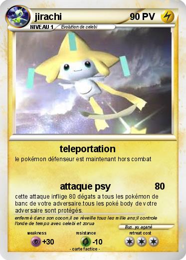 Pokemon jirachi