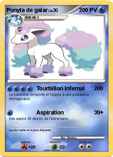 Pokemon Ponyta de galar
