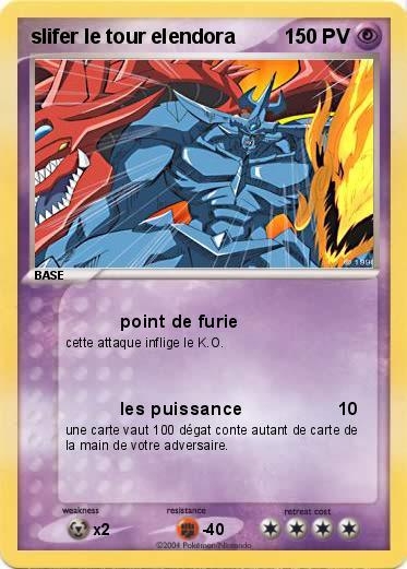 Pokemon slifer le tour elendora