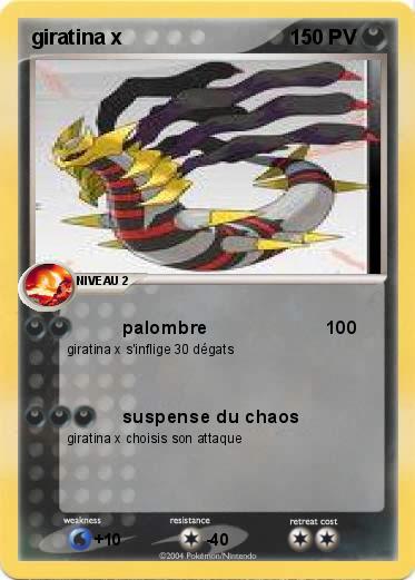 Pokemon giratina x