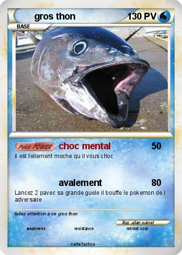 Pokemon gros thon