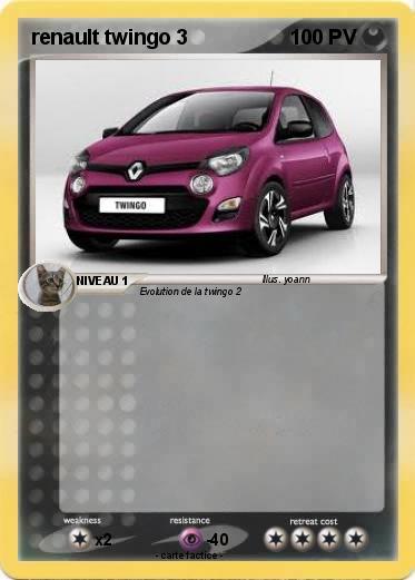 Pokemon renault twingo 3