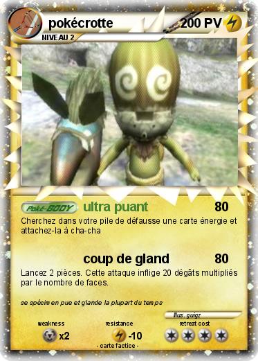 Pokemon pokécrotte