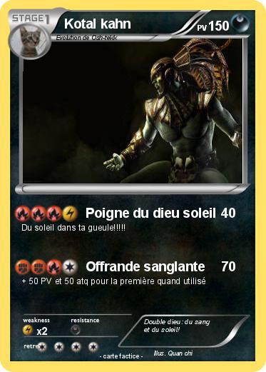 Pokemon Kotal kahn